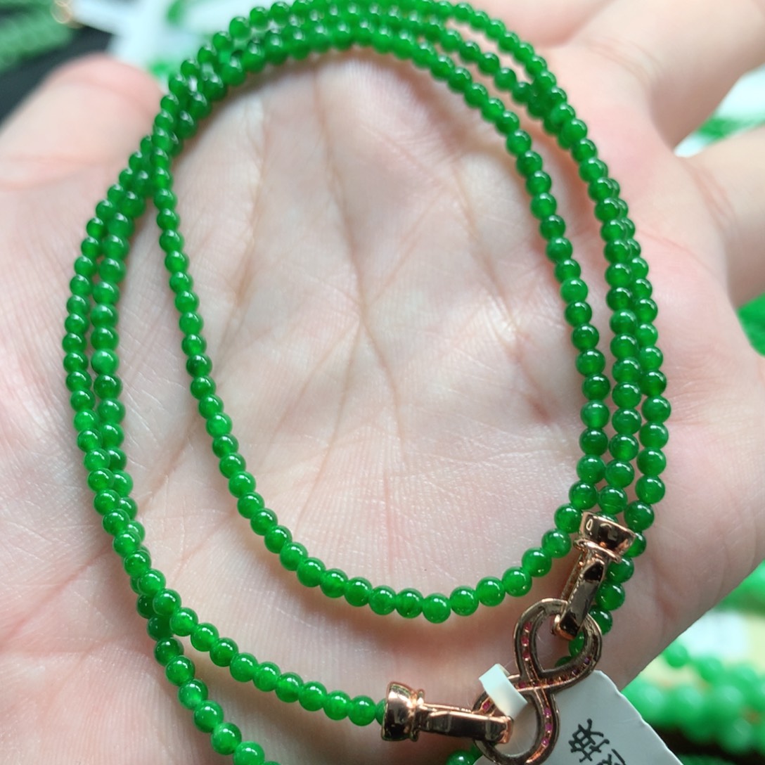 翡翠未镶嵌手链翡翠