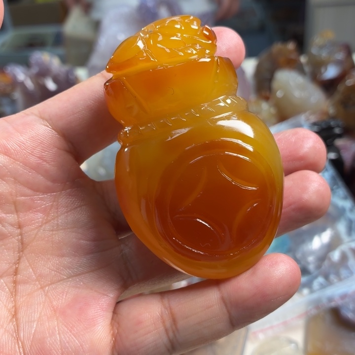 玛瑙/玉髓未镶嵌吊坠(不含链)