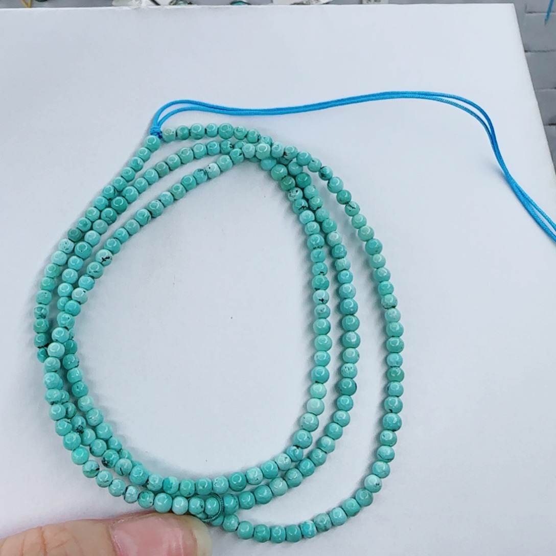 绿松石未镶嵌颈饰