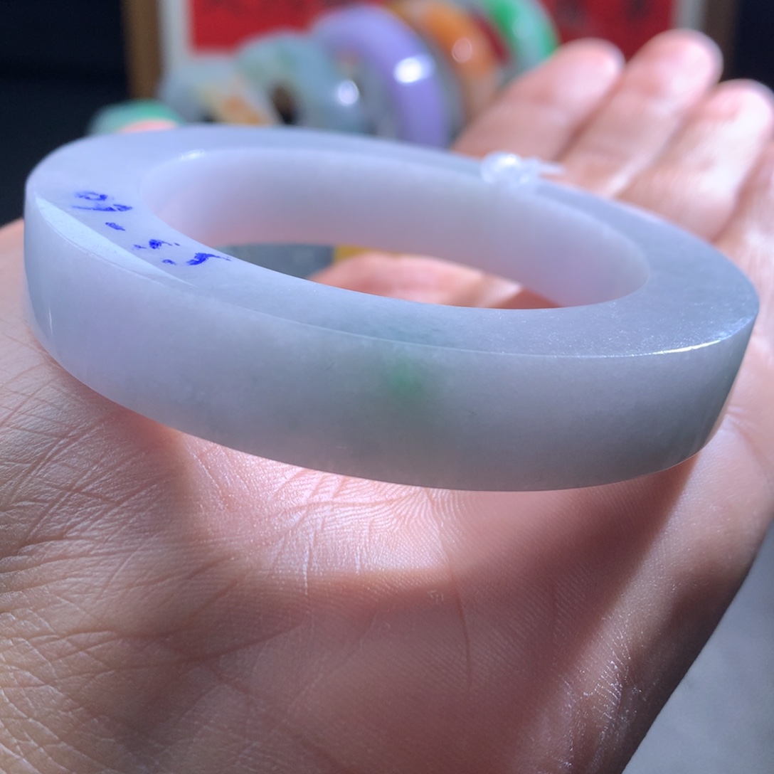 定制翡翠未镶嵌53-60圈口