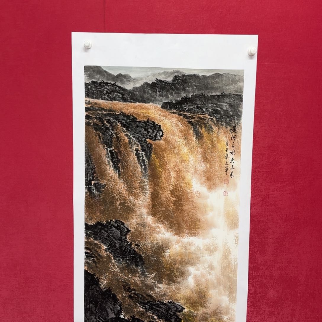 国画国画李文军老师精品