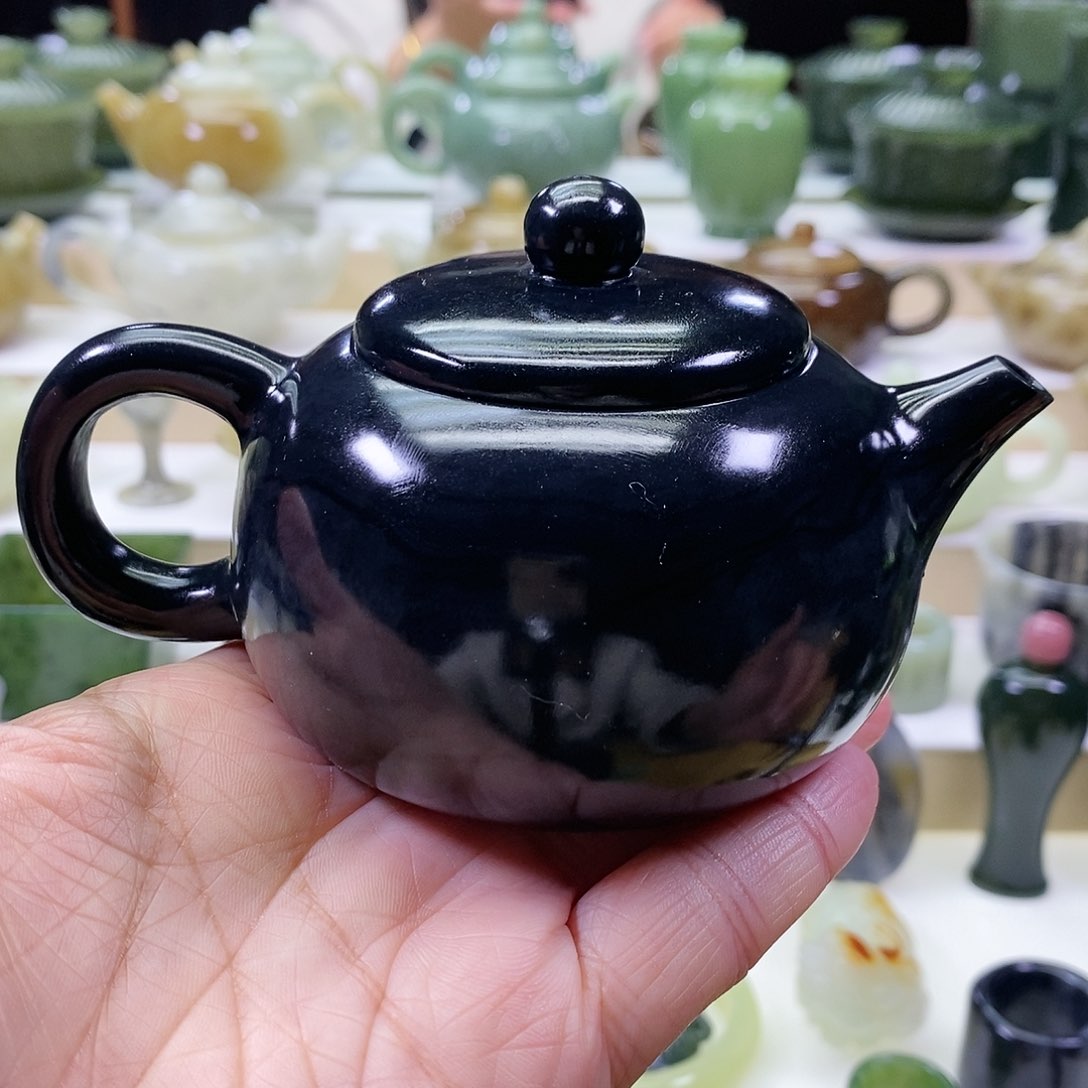 和田玉茶壶未镶嵌