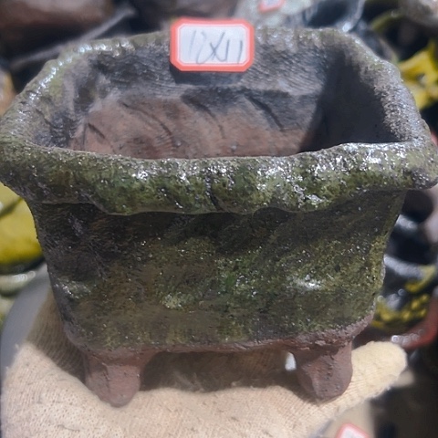 粗陶花盆手工花盆制作