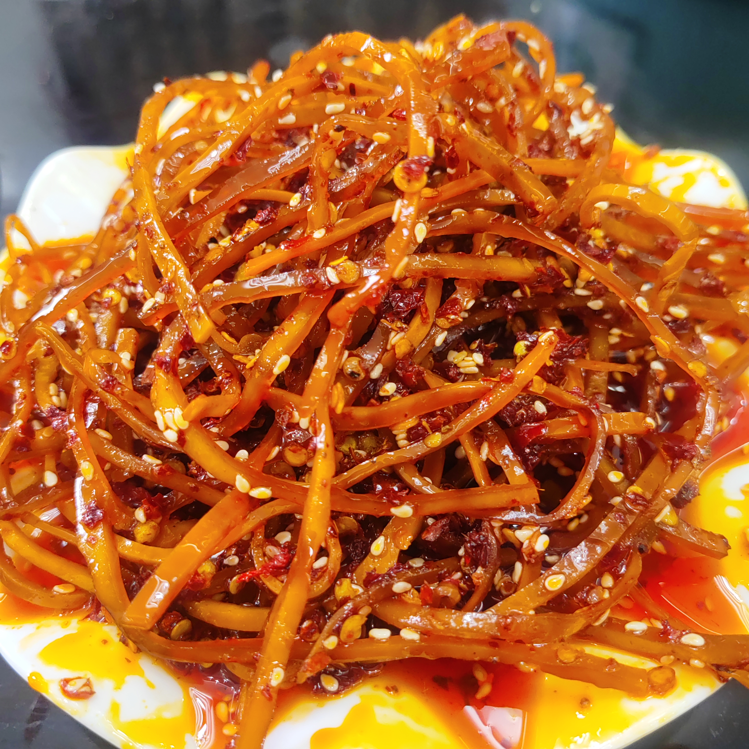 （麻辣豆腐干丝）四川农户特色农产品