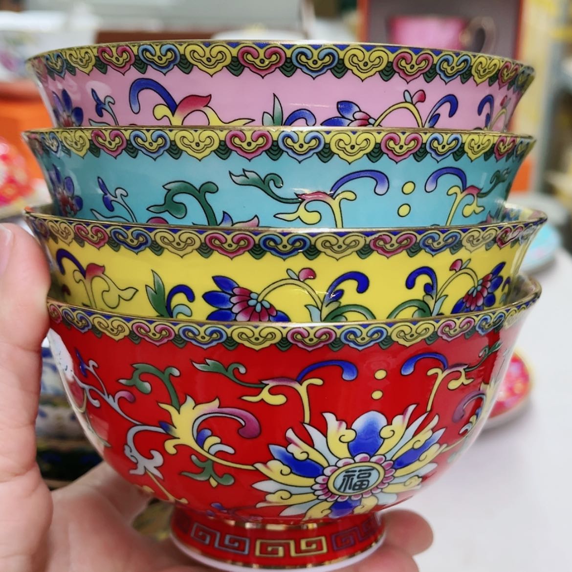 【闪购商品】珐琅5寸4个……………………