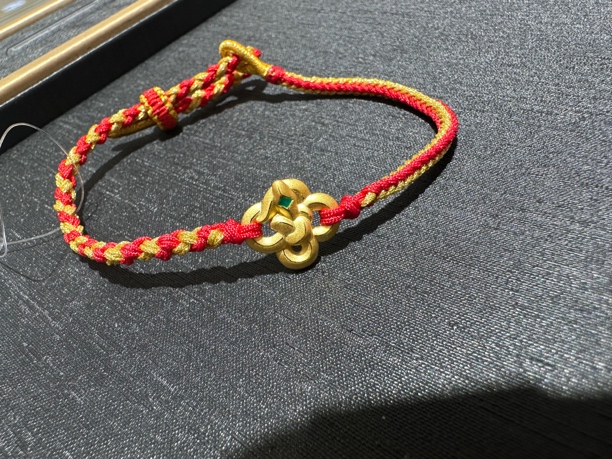 老庙足金岁岁如意