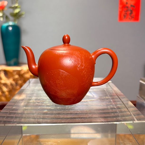 全手工么美人肩·原矿小煤窑朱泥·容量 150cc