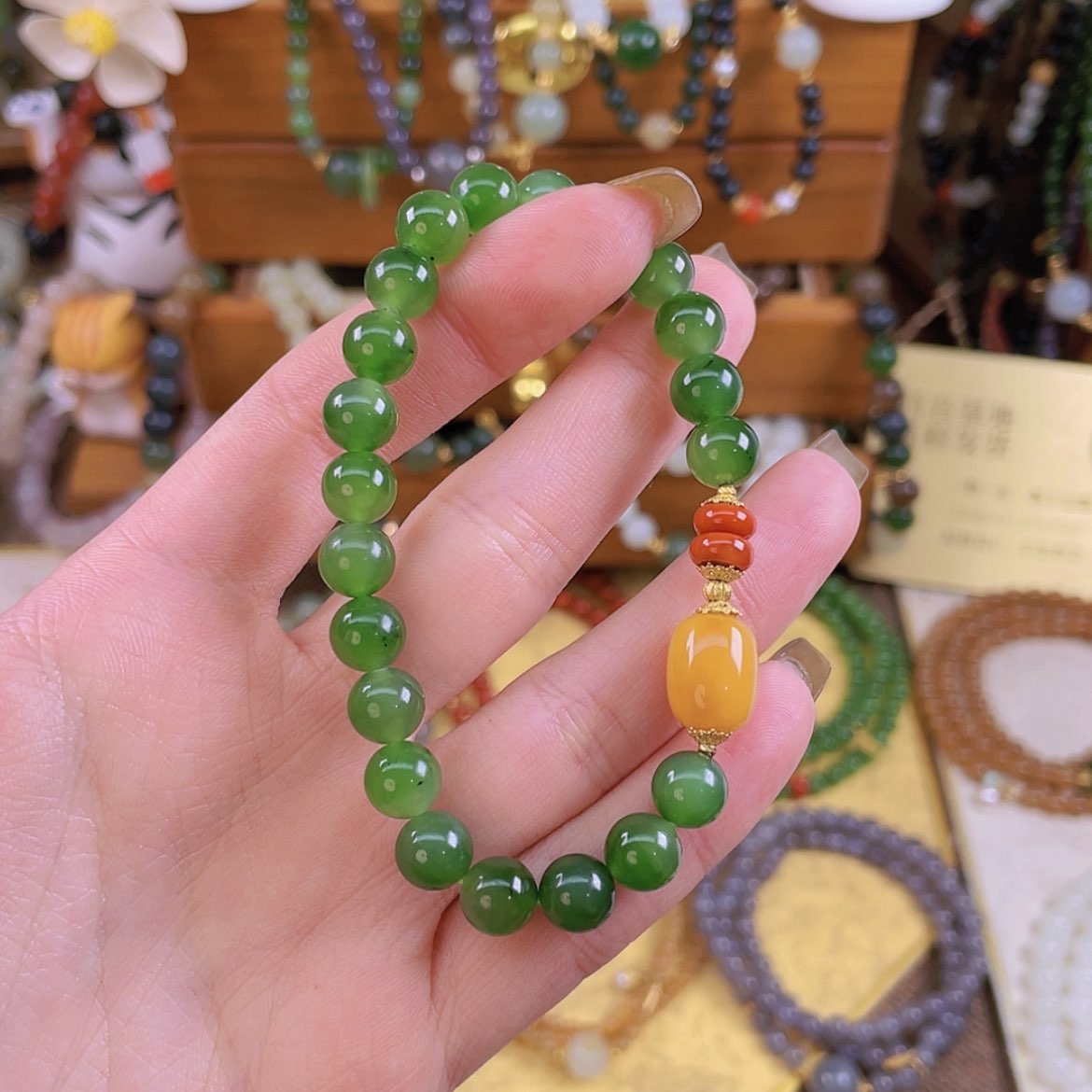 【闪购商品】和田玉手链未镶嵌