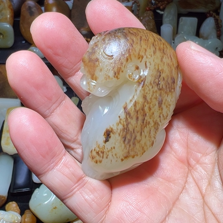 和田玉吊坠(不含链)未镶嵌