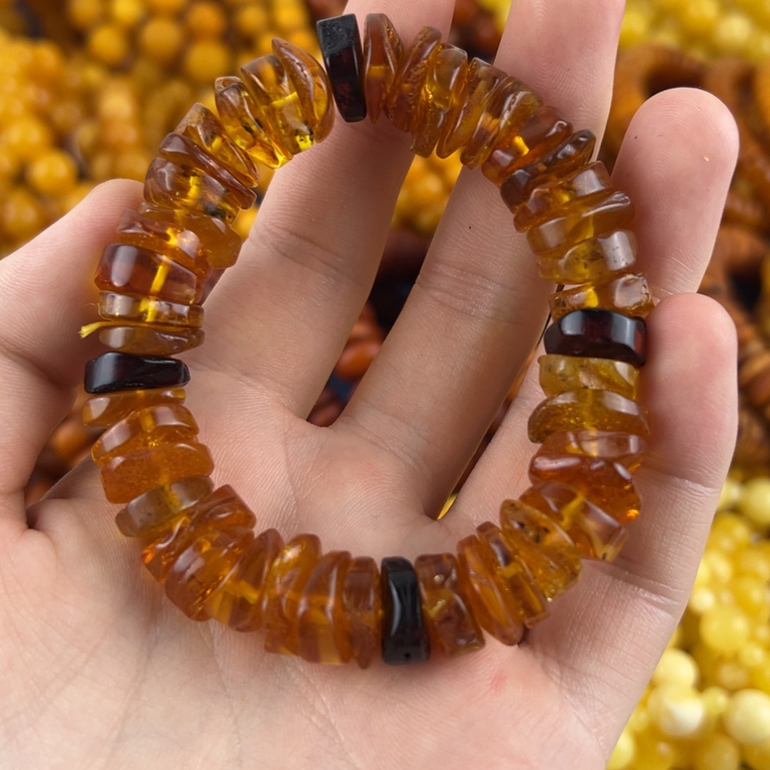 琥珀未镶嵌珠宝奇石