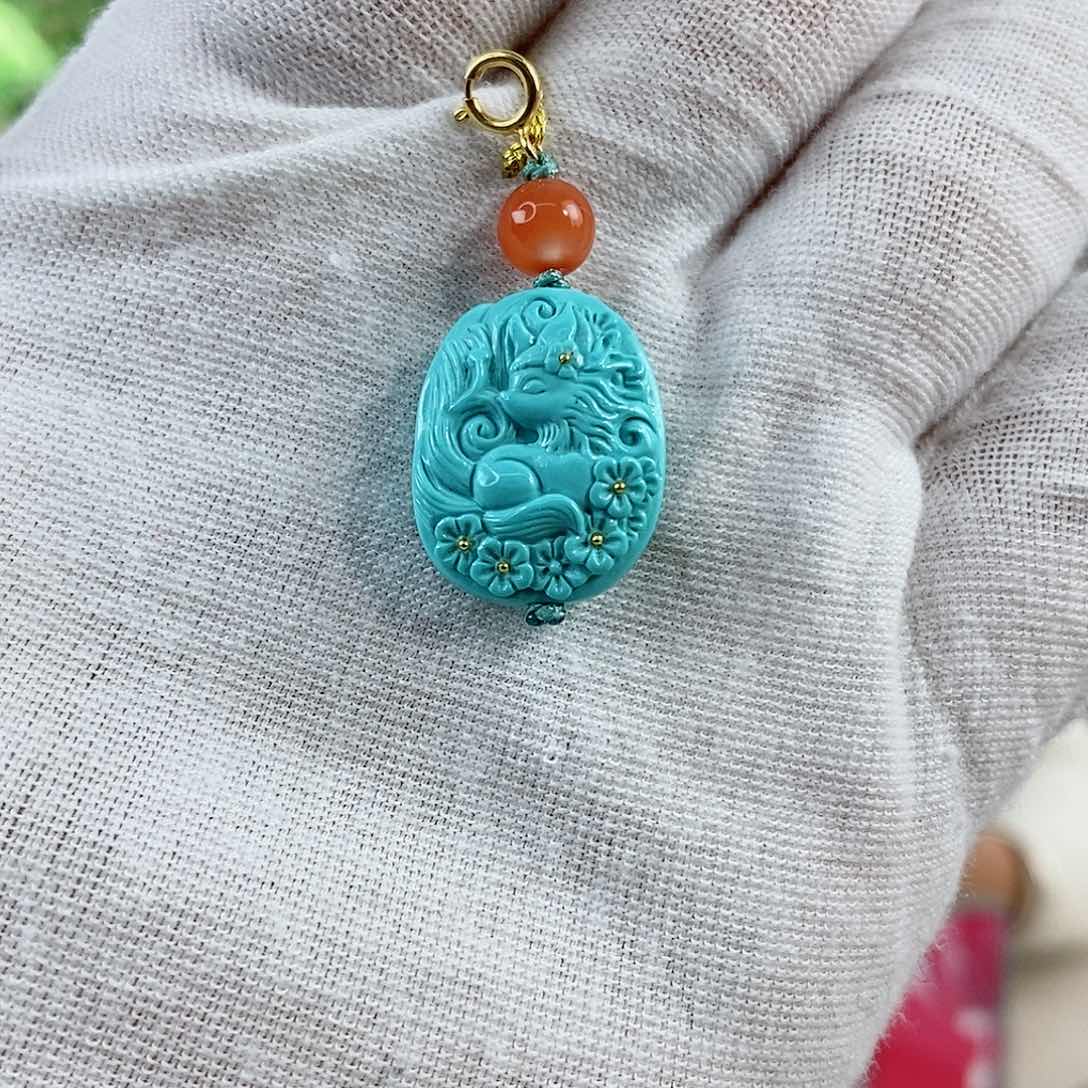 绿松石珠宝奇石未镶嵌