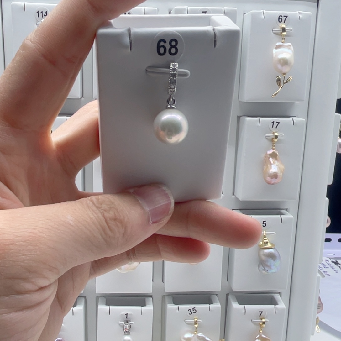 颈饰淡水珍珠合金