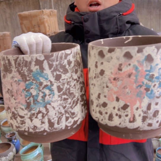 紫砂花盆高21楼18————