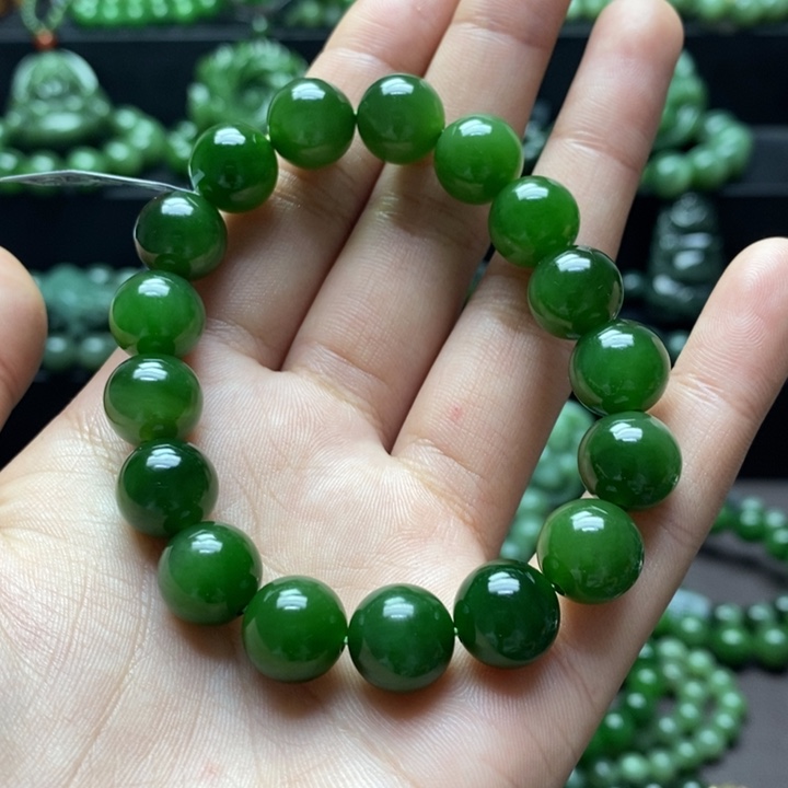 和田玉手串未镶嵌