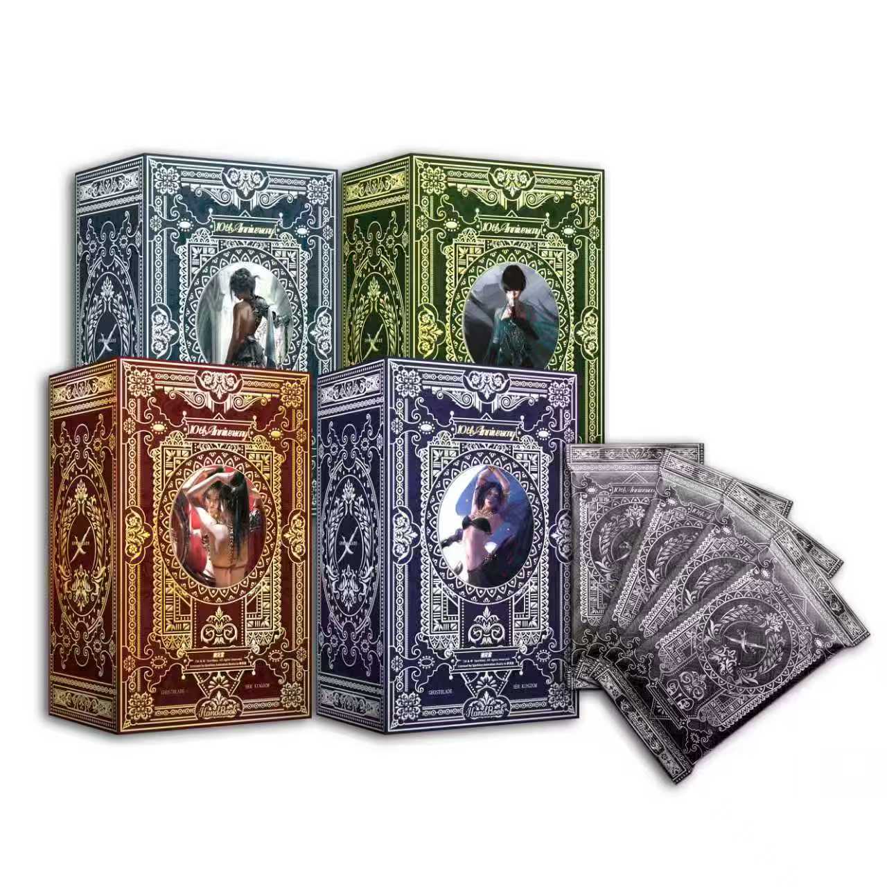 晴晴。平拆包梦见堂《鬼刀 · 她的国》十周年纪念收藏卡（默认代拆）