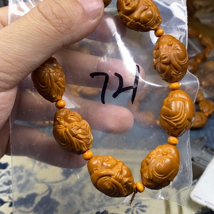 橄榄核手串/手链橄榄核雕工艺手串