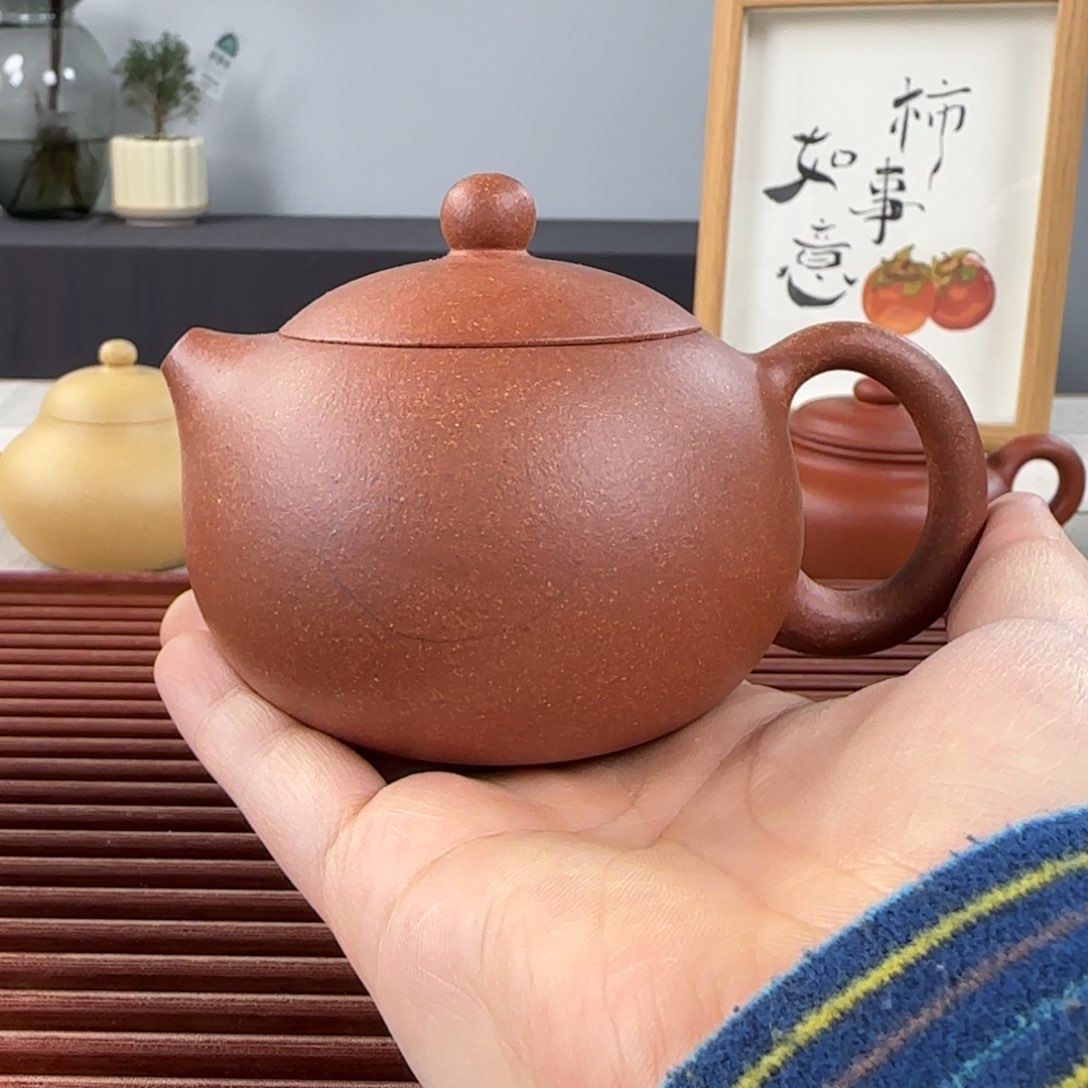 紫砂茶壶微瑕西施
