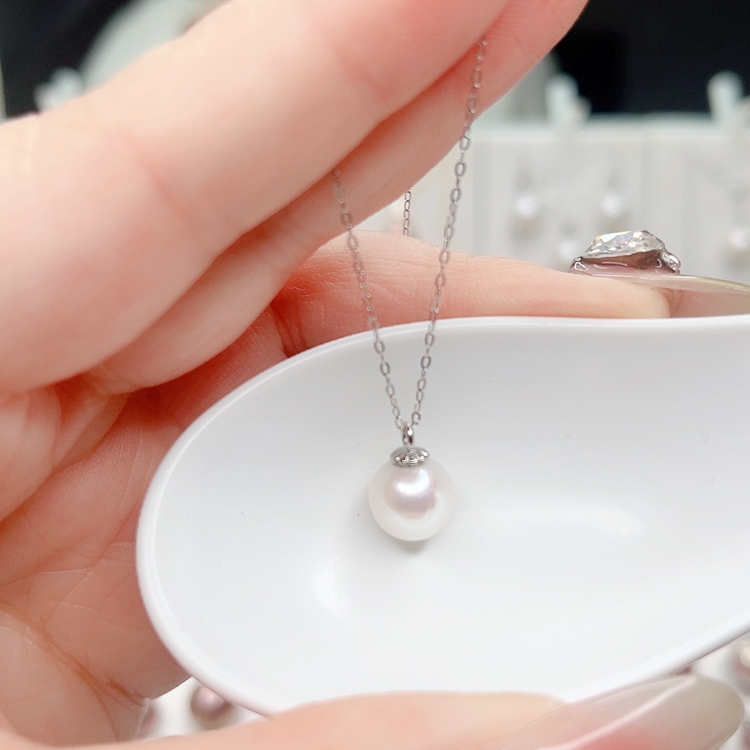 淡水珍珠合金吊坠(赠链)