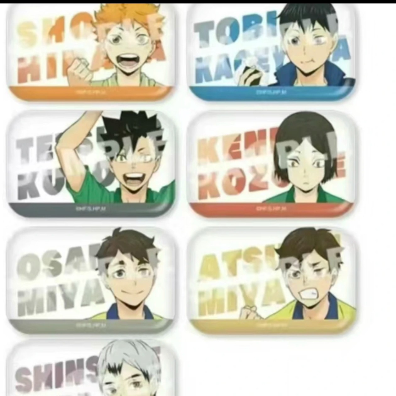 【日谷】排球少年中学方吧唧movic幼年方徽章