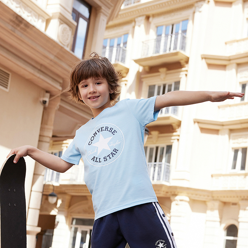 CONVERSE匡威男女舒适纯棉百搭多色时尚夏季短袖T恤CNVN-TE-6500