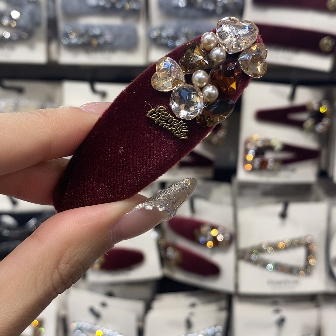 布艺铁合金拜拜夹