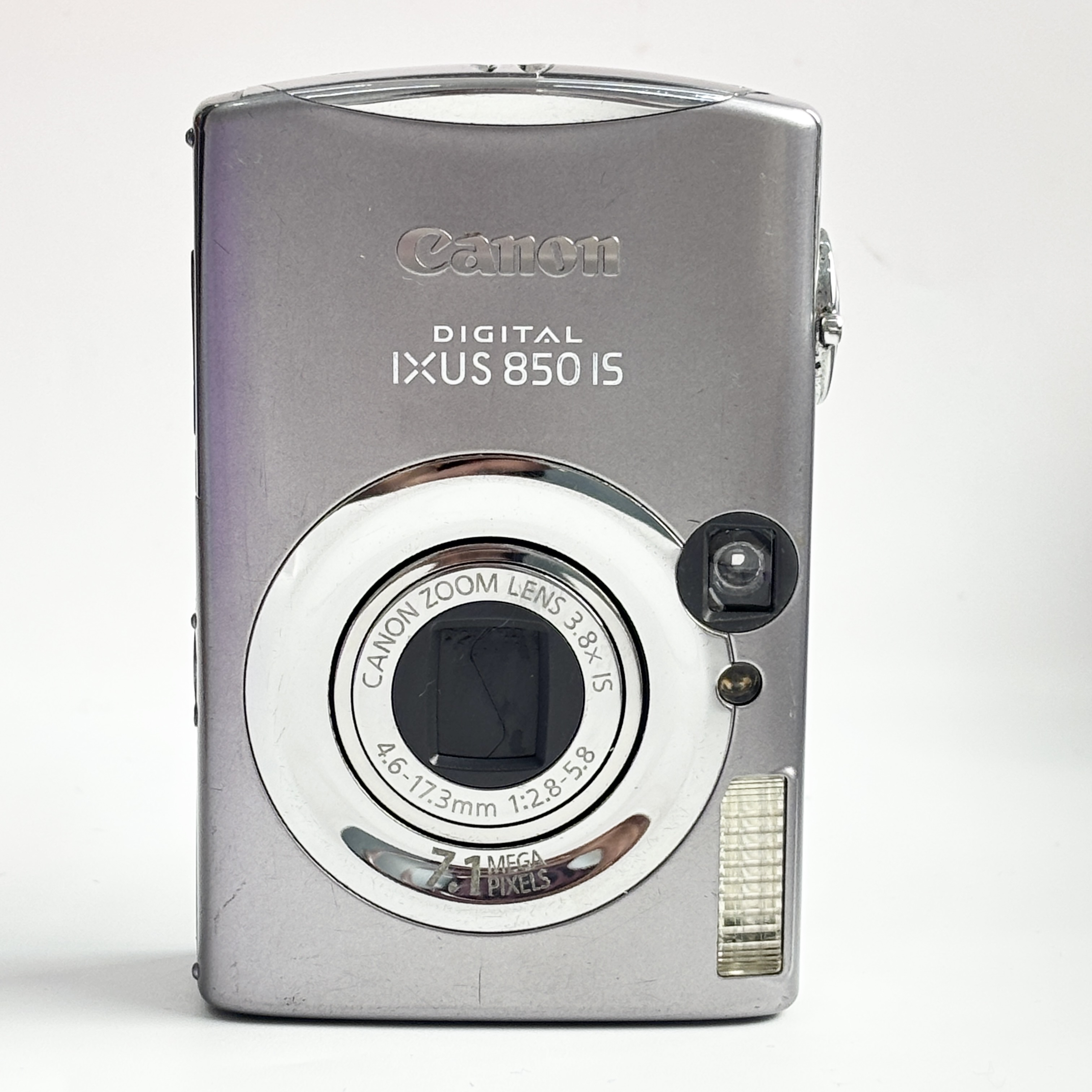 95新 Canon/佳能 ixus850银灰色710万像素3.8倍变焦复古ccd相机