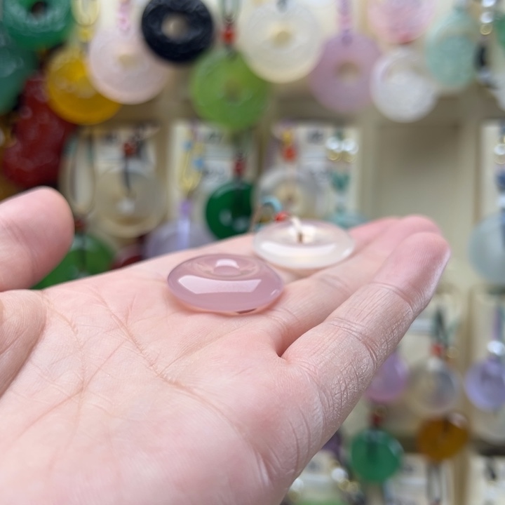 生***铁玛瑙/玉髓未镶嵌颈饰