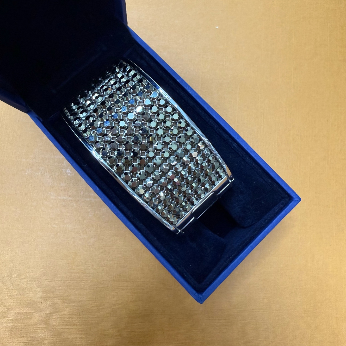 95新 Marc Jacobs/莫杰  施华洛世奇银色水晶手镯 1898 3102 