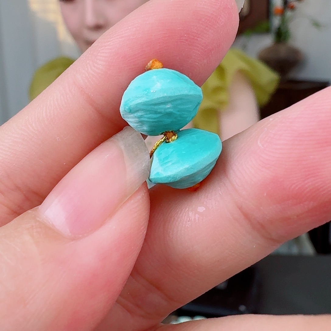 未镶嵌绿松石珠宝奇石