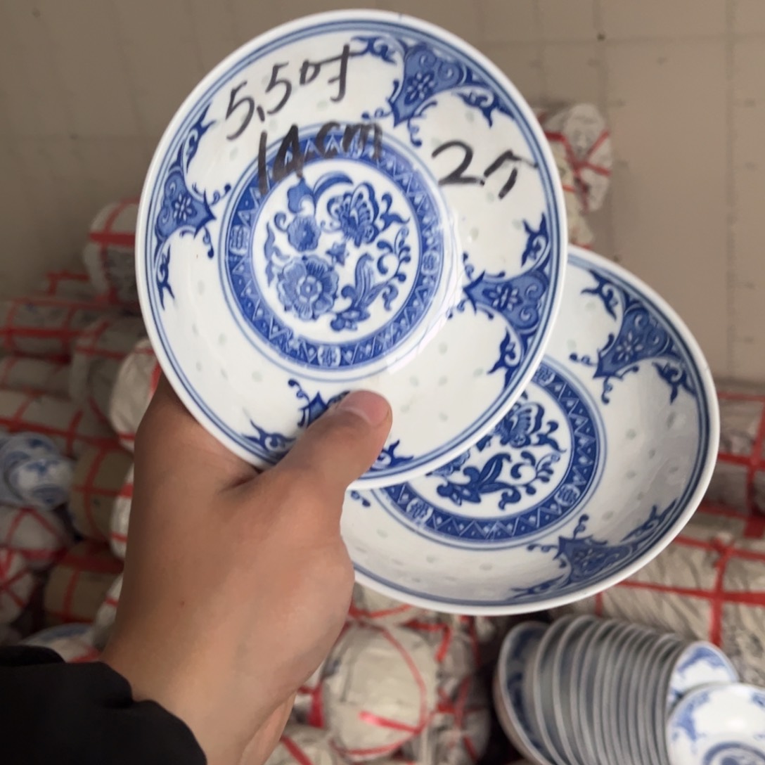 景德镇高温细白瓷餐具