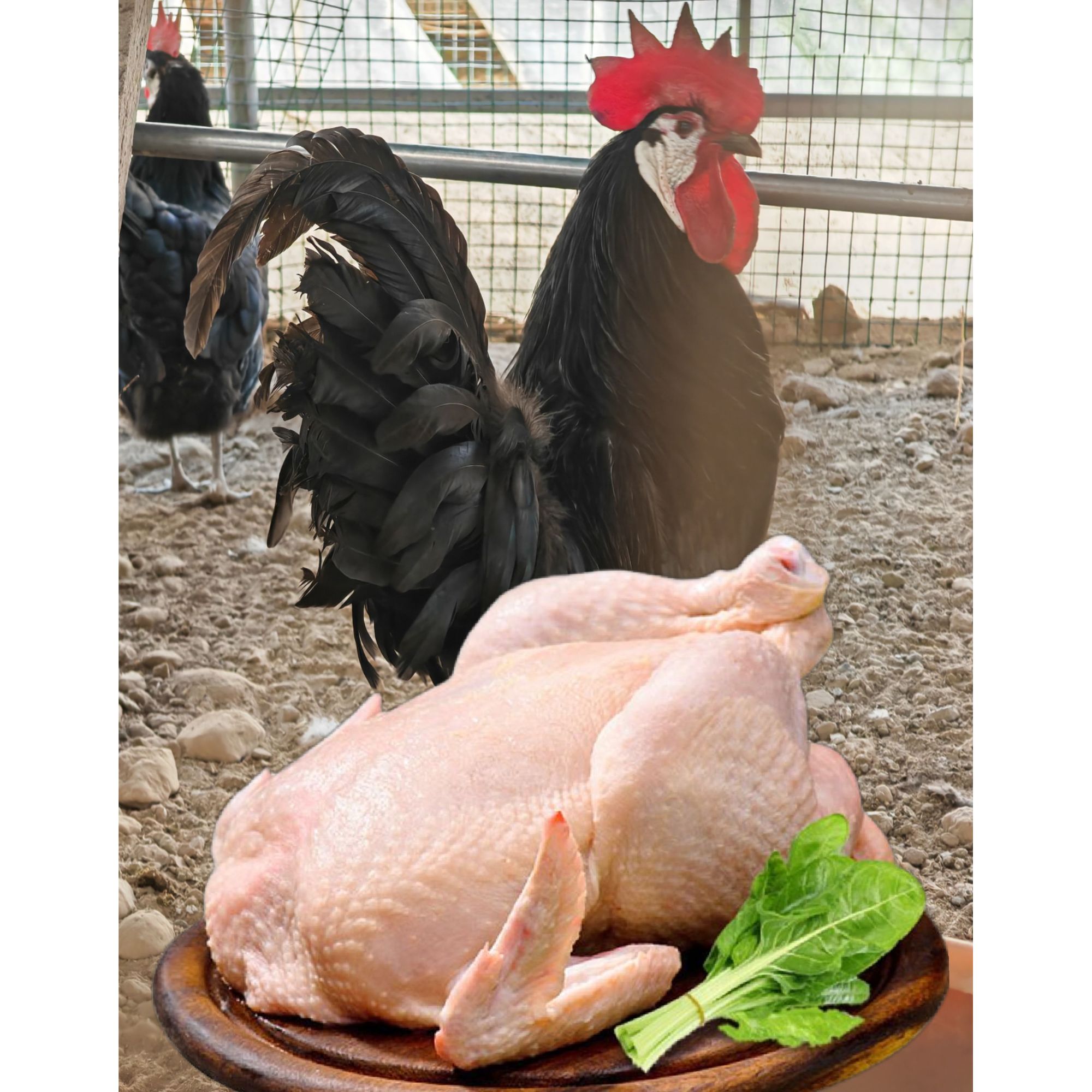 小丑鸡   肉味鲜美  营养丰富