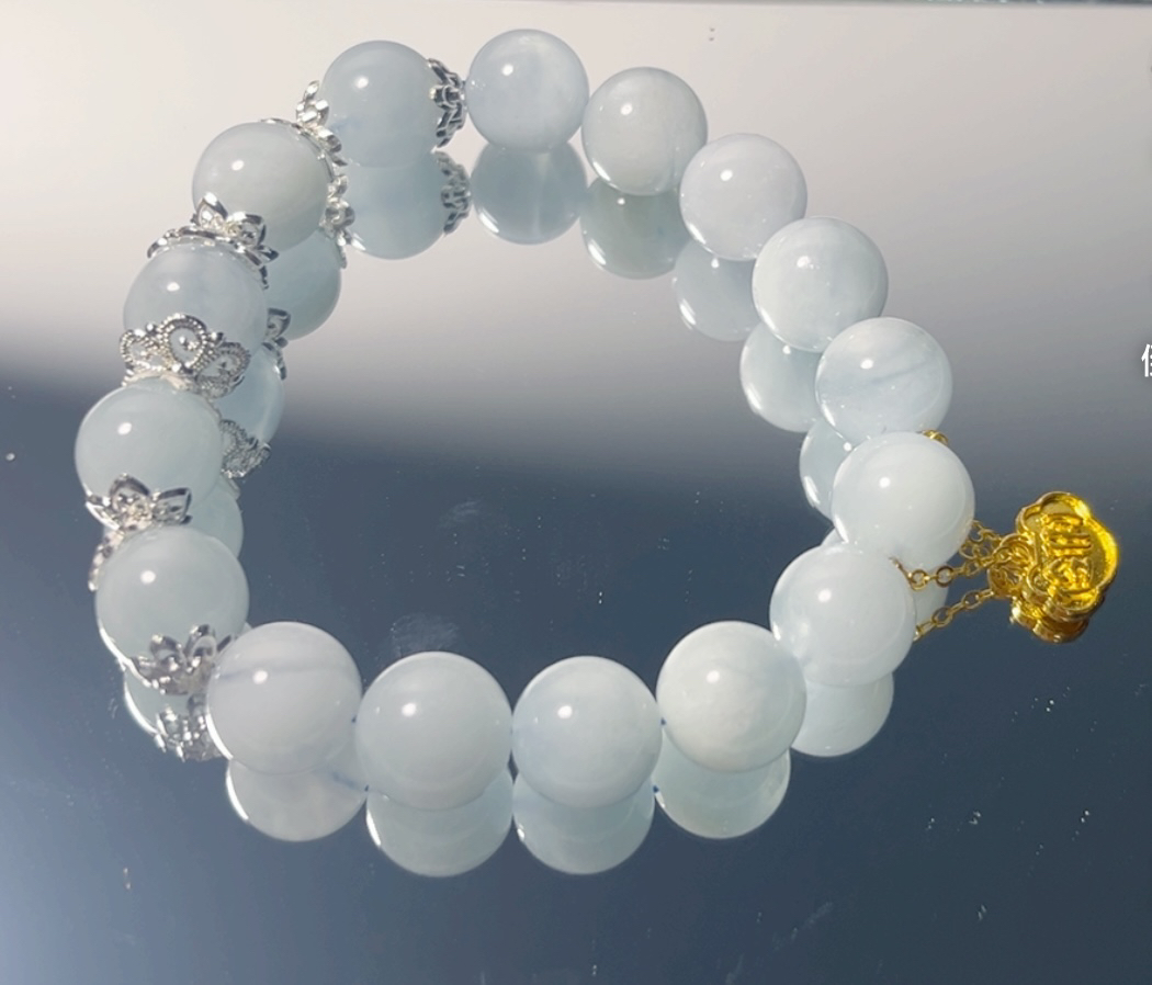 合成金属手链 女款气质时尚蓝色