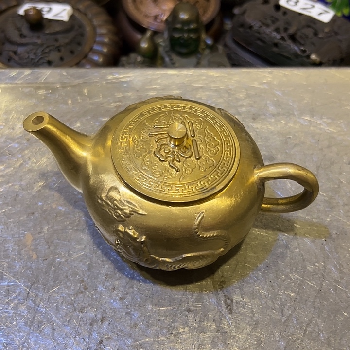 黄铜摆件，文房工艺品摆件