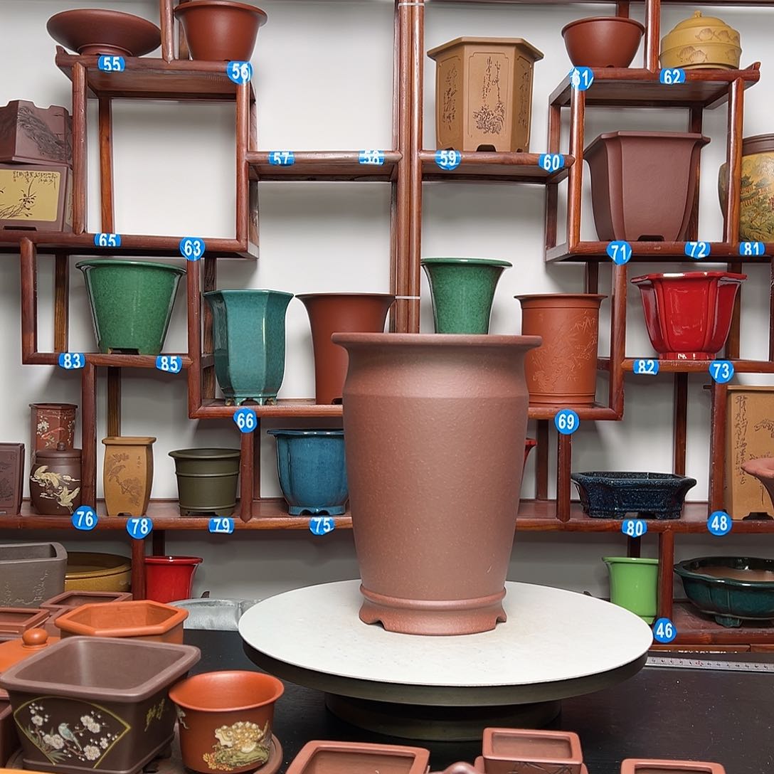 紫砂花盆儒*家紫砂花盆