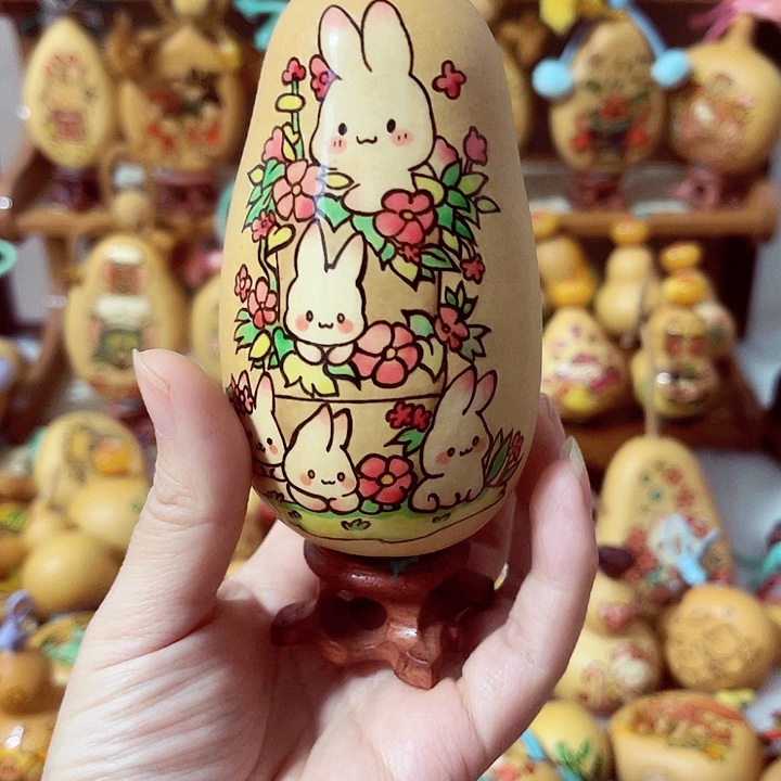 拎***子葫芦给我宝的小葫芦娃