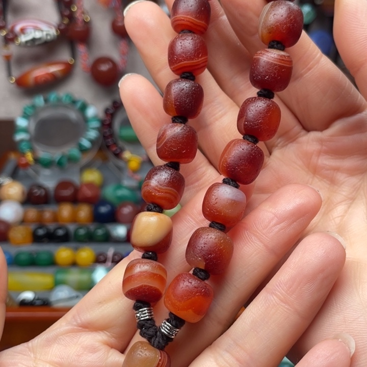 玛瑙/玉髓手链未镶嵌