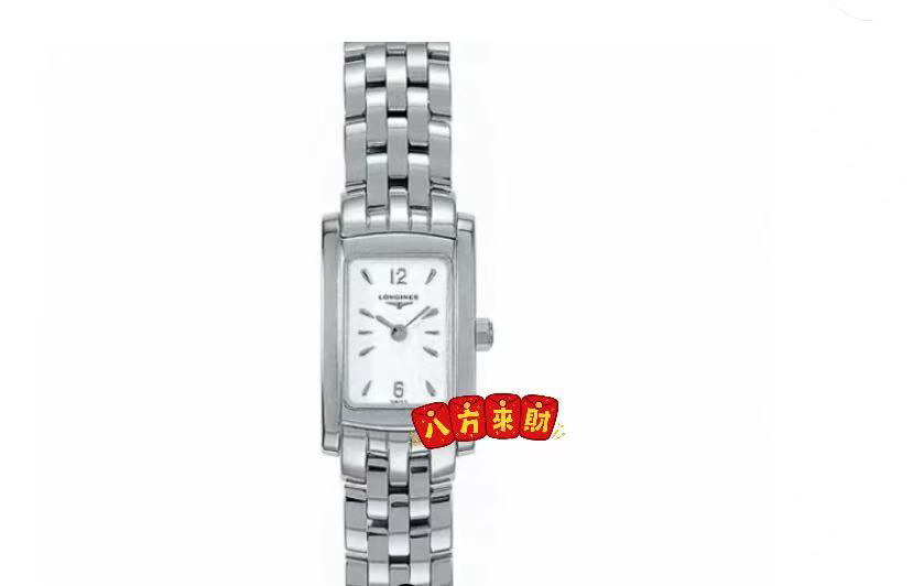 99新 Longines/浪琴 黛绰维纳158/白数字条丁/表盘16*20.4/石英