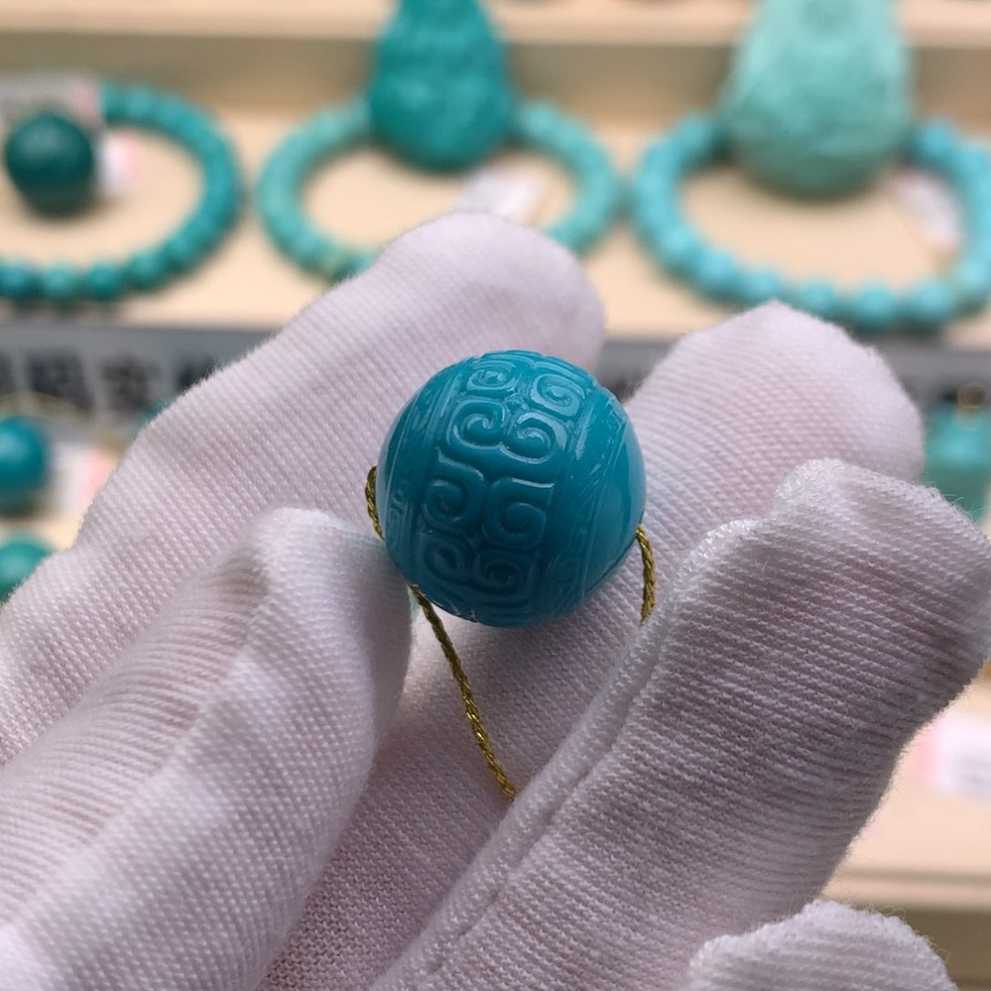 未镶嵌绿松石珠宝奇石16