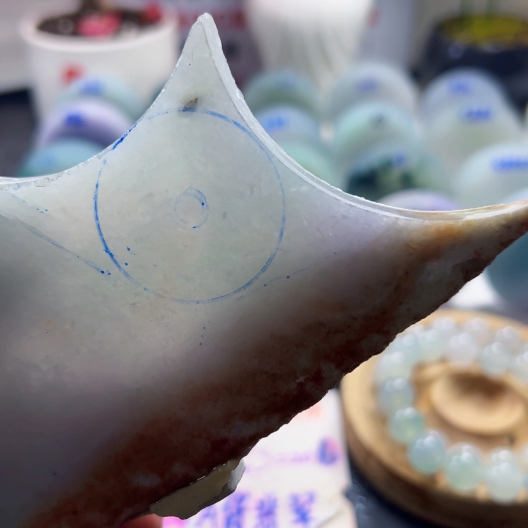 仔***行定制翡翠未镶嵌080898