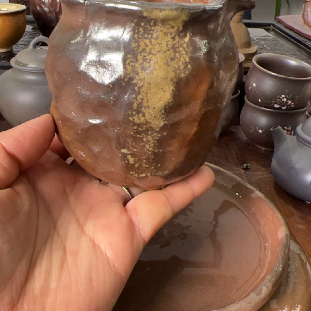 贵台龙窑柴烧茶壶94