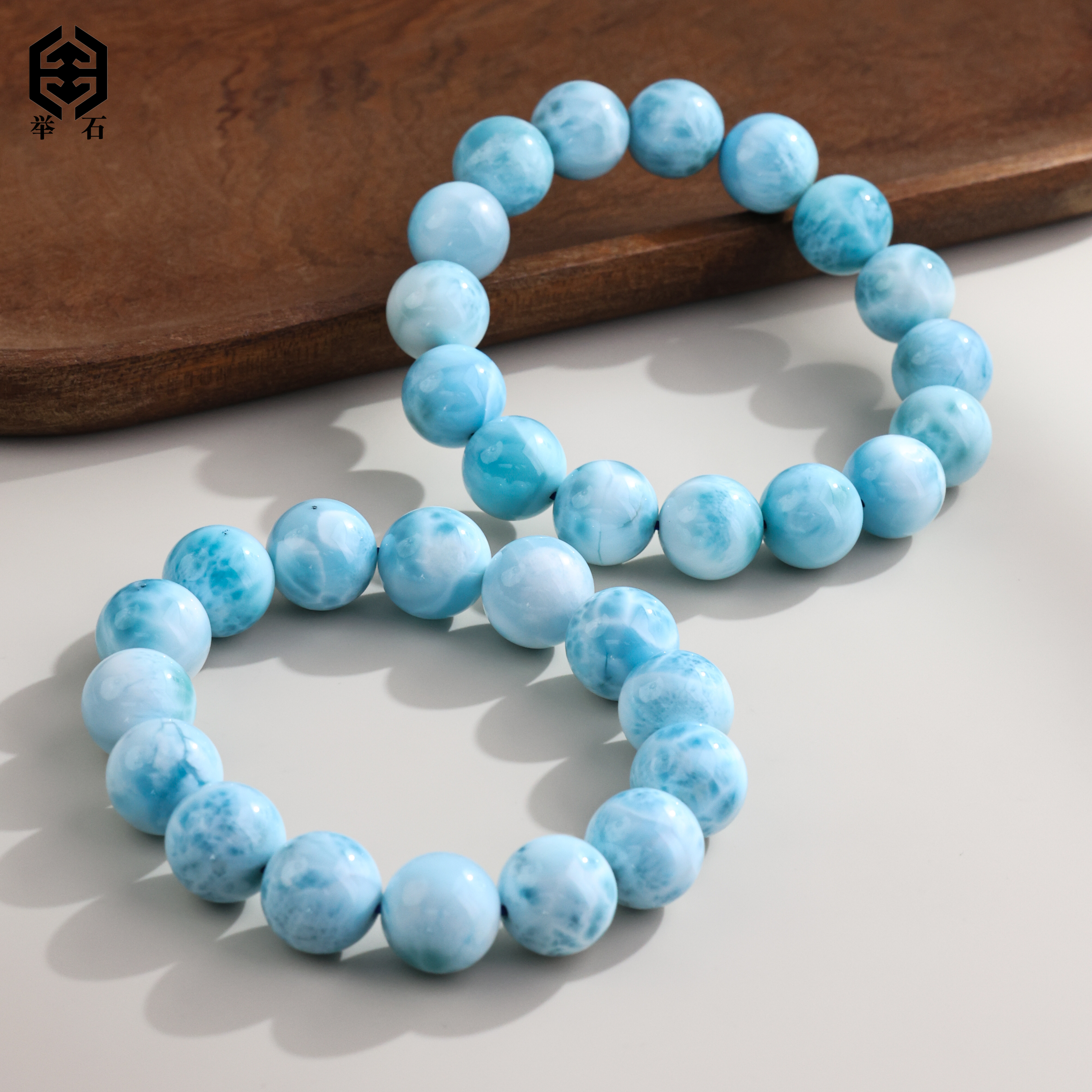 【举石精选】X0907-H9-70海纹石手串(一件/多样性发）W