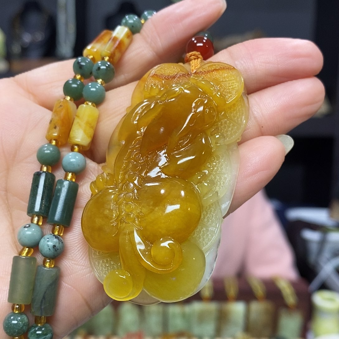 岫玉挂件吊坠未镶嵌