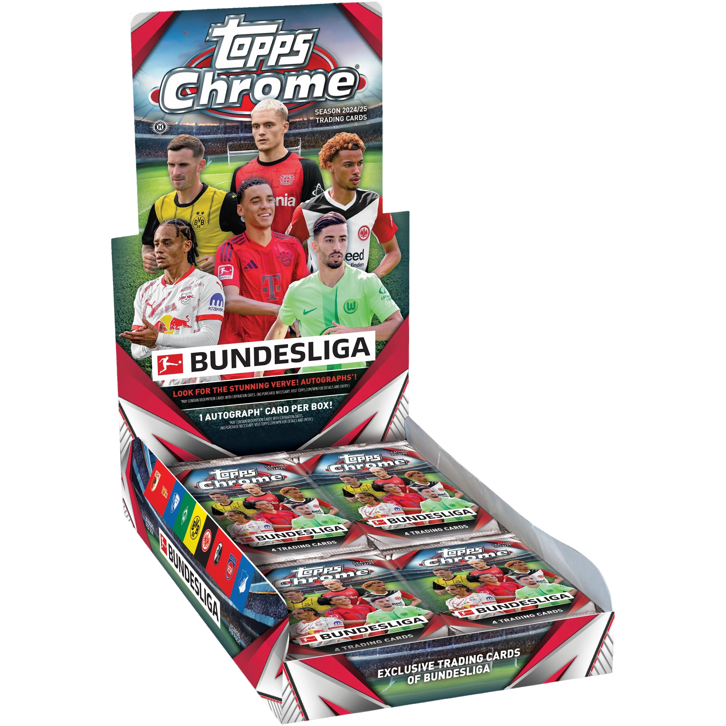 【盲盒】24-25 topps 德甲 Chrome TC hobby 球星卡【下单默认代拆】