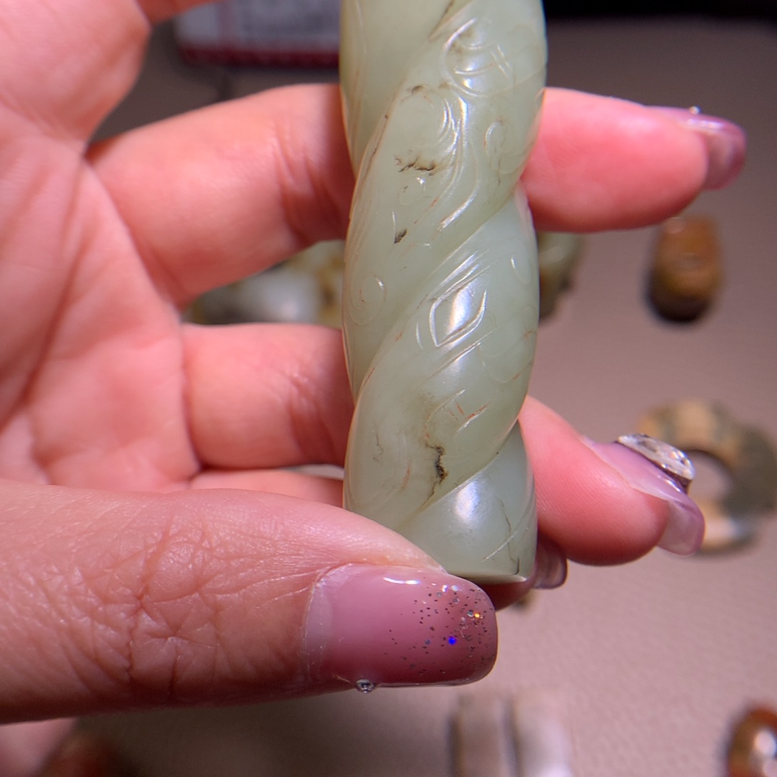 和田玉（糖玉）颈饰未镶嵌禄*