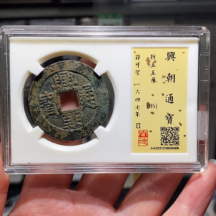 铜瀚海文物A兴朝通宝5008
