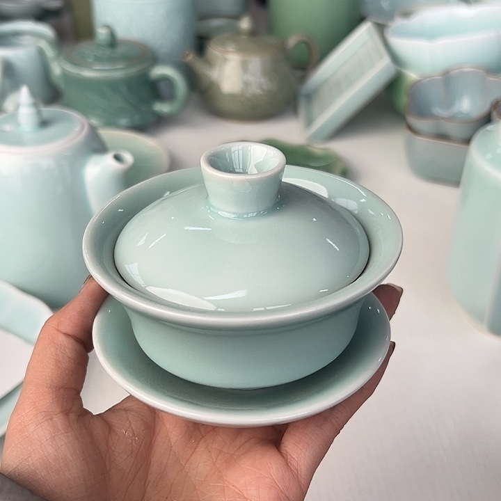 小米茶器龙泉青瓷