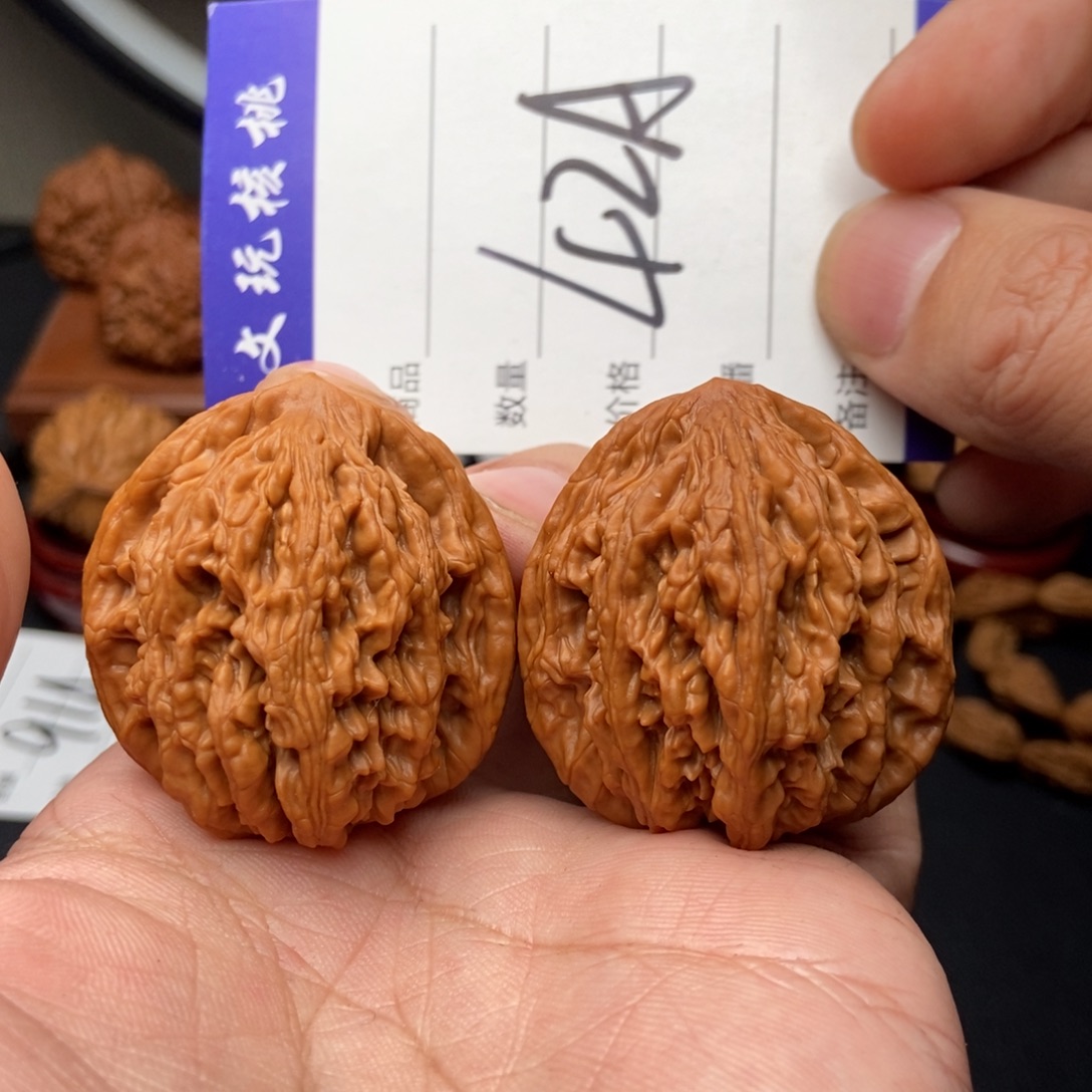 吊坠文玩核桃40虎头