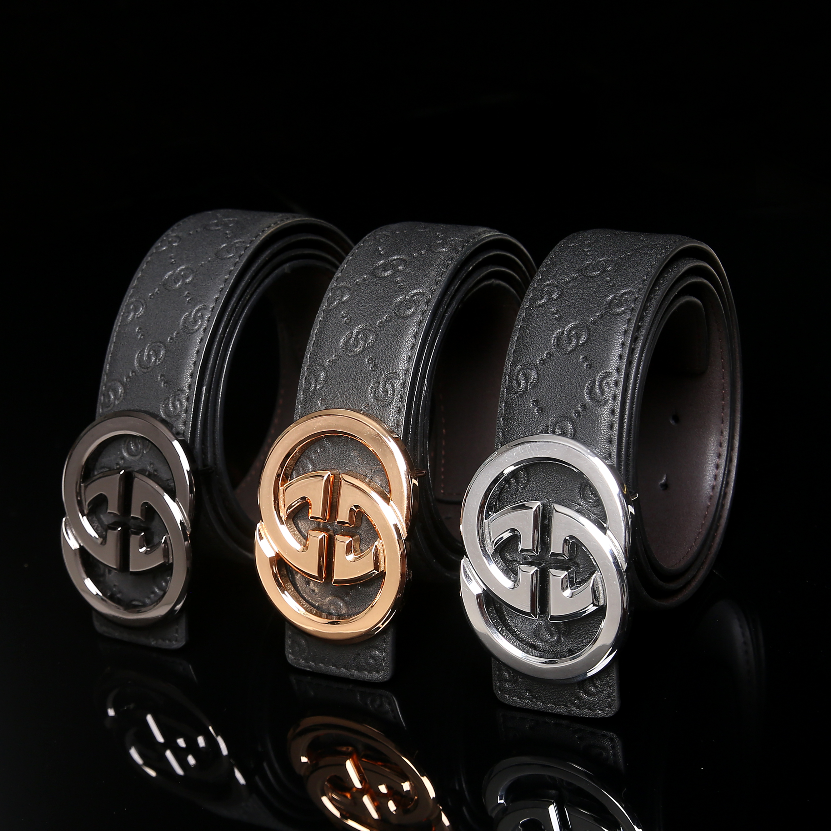 centrekoala头层牛皮男士皮带休闲百搭时尚头层牛皮按扣自动扣