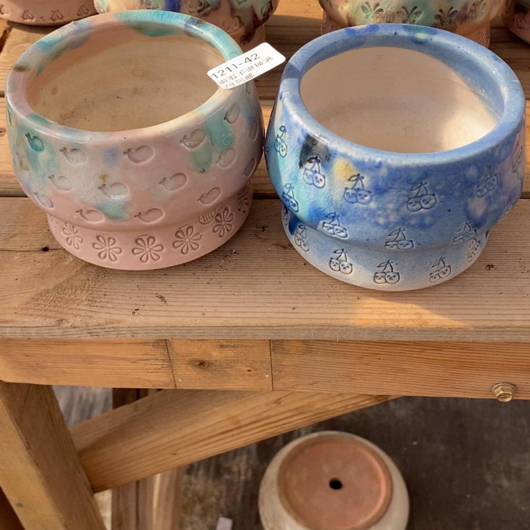 咖***糖42号多肉盆两个组合