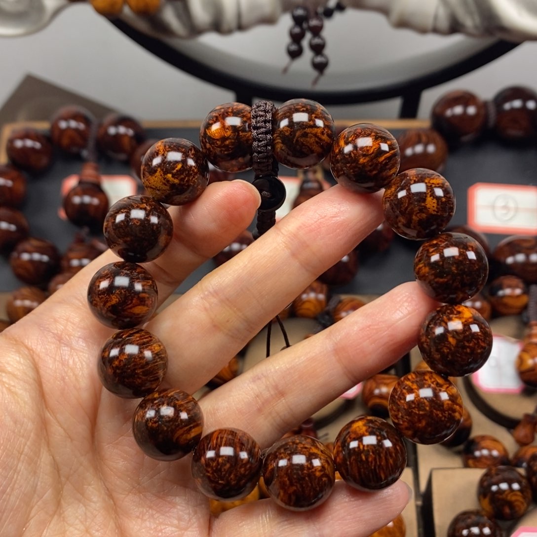 【闪购商品】黄花梨/降香黄檀1.5爆满烟花龙鳞